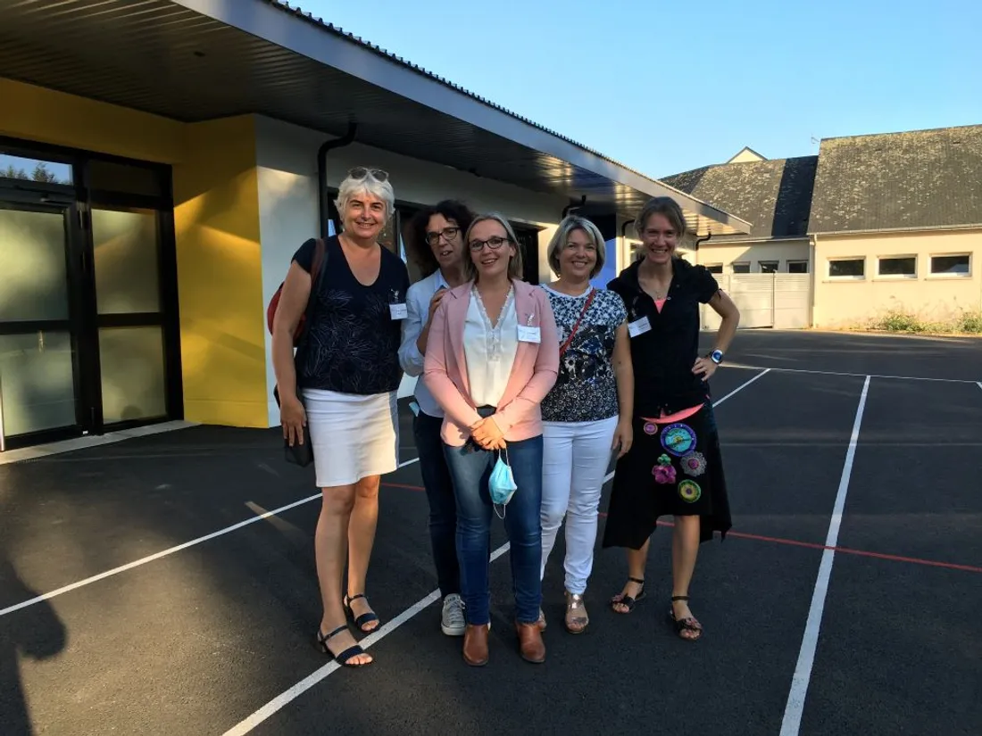 Enseignantes Albert Jacquard Le Genest_24 09 21_AVC